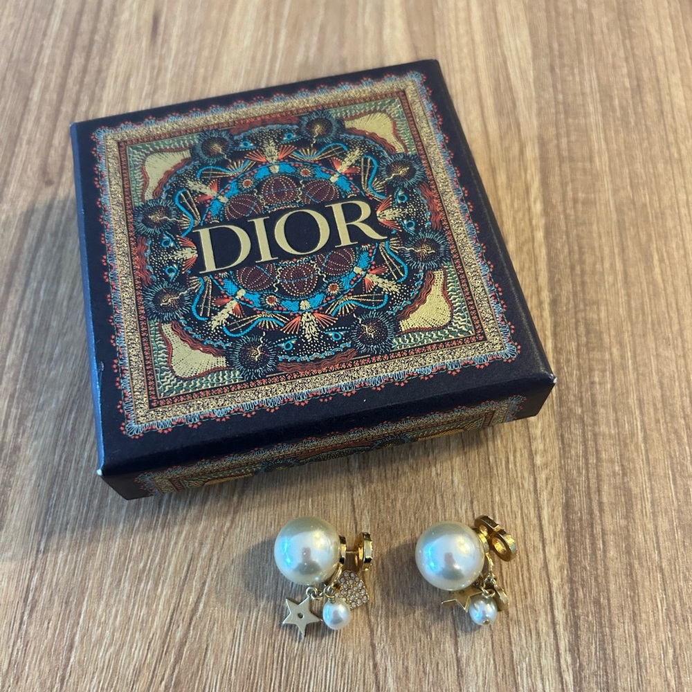 Authentic Dior earrings